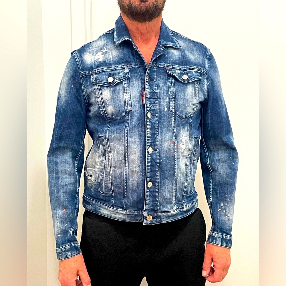 DSQUARED2 Blue Denim Jacket